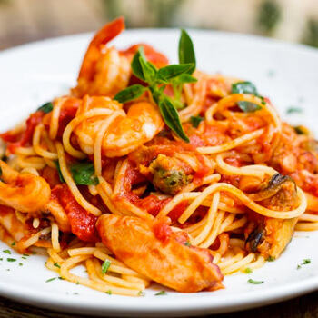 Linguine con Mariscos